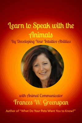Learn to Speak with the Animals Online Training Course - Frances W.  Greenspan